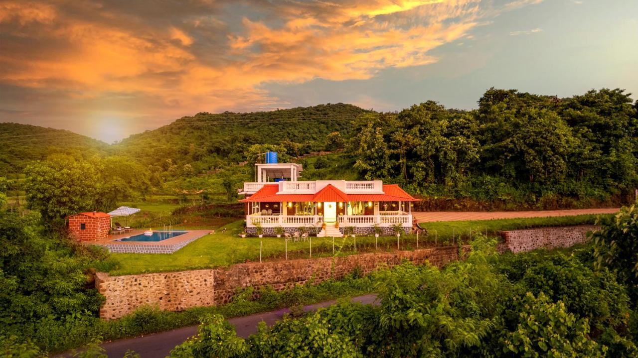 Spicy Mango Ocean Paradise - Luxurious Sea View Villa In Alibaug Christpada Exteriér fotografie
