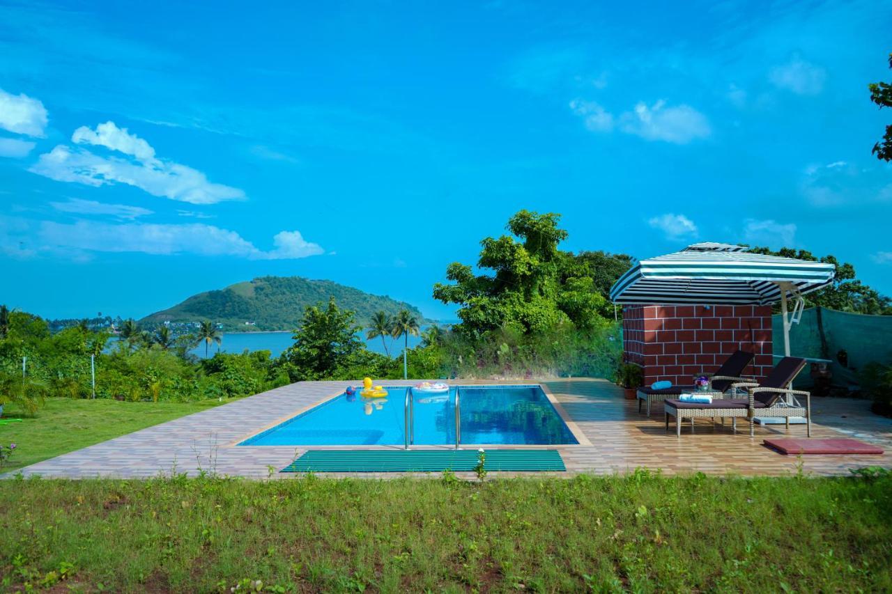 Spicy Mango Ocean Paradise - Luxurious Sea View Villa In Alibaug Christpada Exteriér fotografie